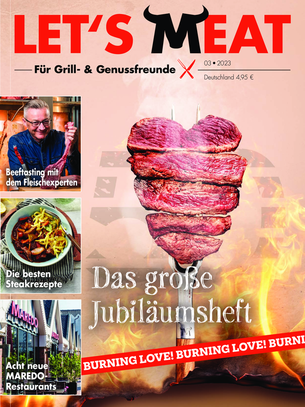 Let's Meat Magazin - Jubiläumsausgabe