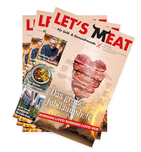 Let's Meat Magazin - Jubiläumsausgabe